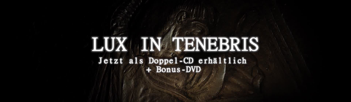 Das CD/DVD-Set "Lux in tenebris" im Domshop Hildesheim.