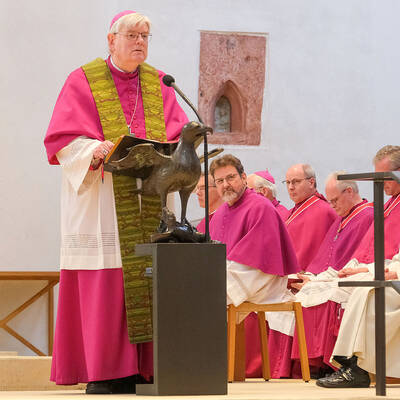 Einführung von Propst Wolfgang Semmet als Domkapitular