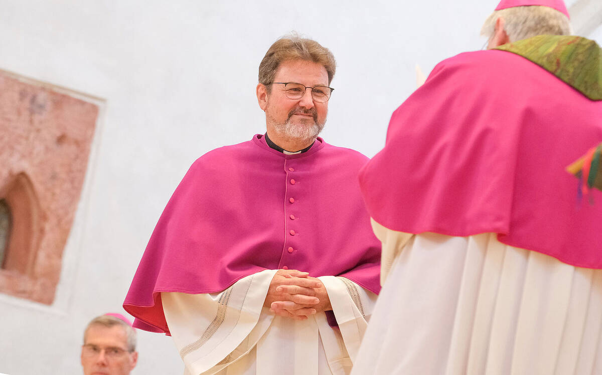 Einführung von Propst Wolfgang Semmet als Domkapitular