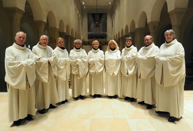 Gruppenbild der Schola Gregoriana